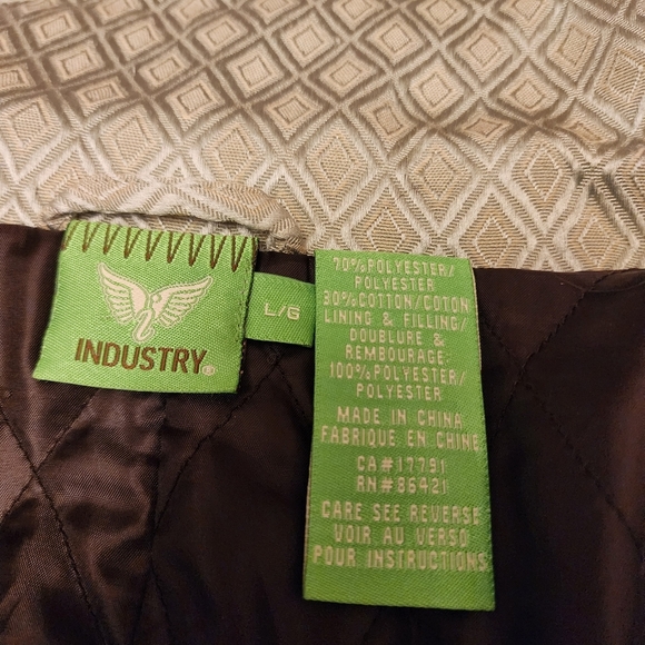 Industry Light Green Coat Size 6 - Picture 7 of 15